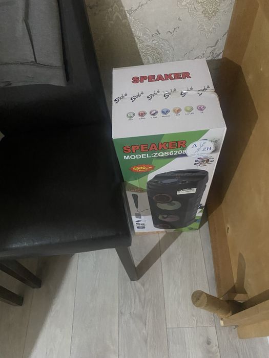 Speaker  жаңа қорабында