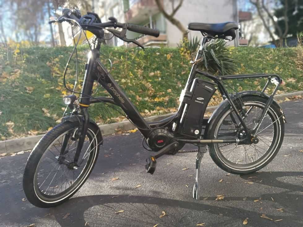 Електрическо колело, велосипед 20/28",яка батерия,зарядно, 35 скорости