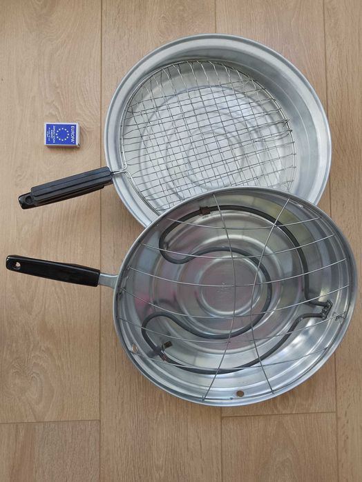 Ретро пържолник.Много голям диаметър.Работи отлично.
