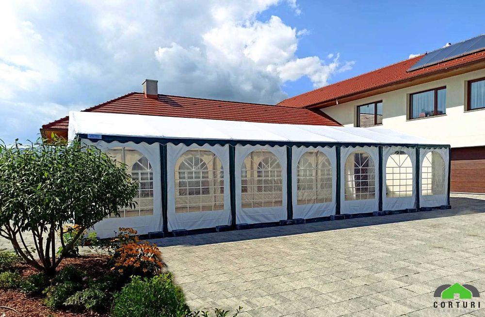 Cort eveniment, cort de petrecere, pavilon, structura din otel