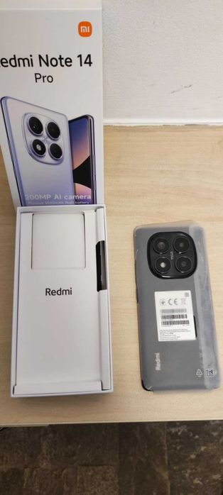 НОВ! Xiaomi Redmi Note 14 pro black 512 GB