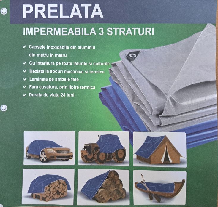 Prelata impermeabila 3 straturi
