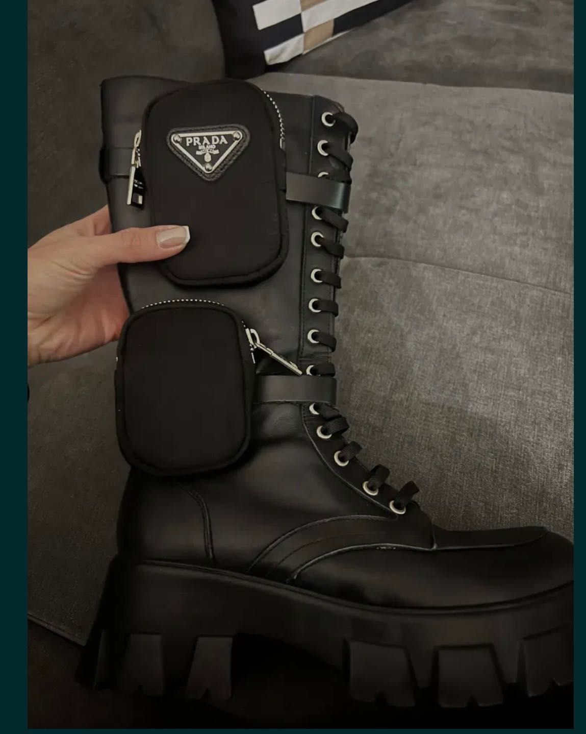 Ботуши-38 ми.              Balenciaga runer .