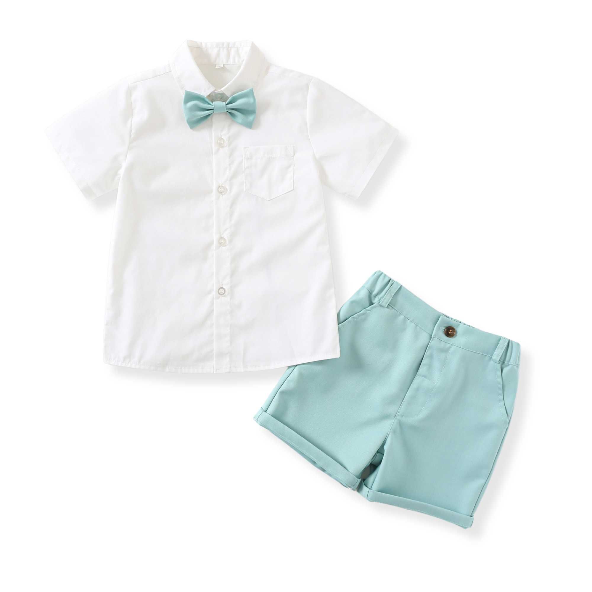 Costum elegant baieti, de vara, 3 piese, 1 - 4 ani, diverse modele