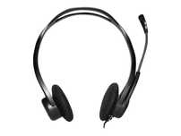 Слушалки Logitech PC960, USB, микрофон, бързи бутони