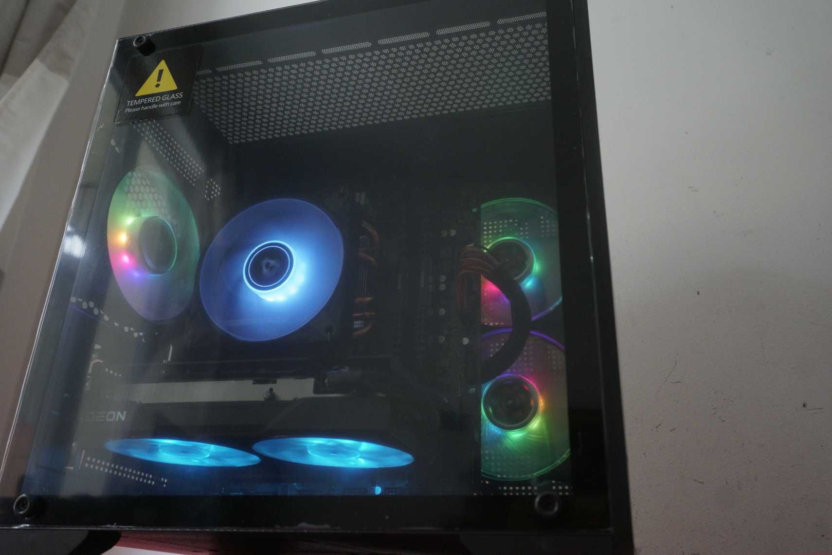 Ryzen 3600/A320m/16GB 3200/500GB gen4 Nvme/ RX 6600 XT/ New RGB case
