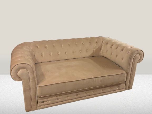 Canapea mare extensibilă, catifea – Stare impecabilă