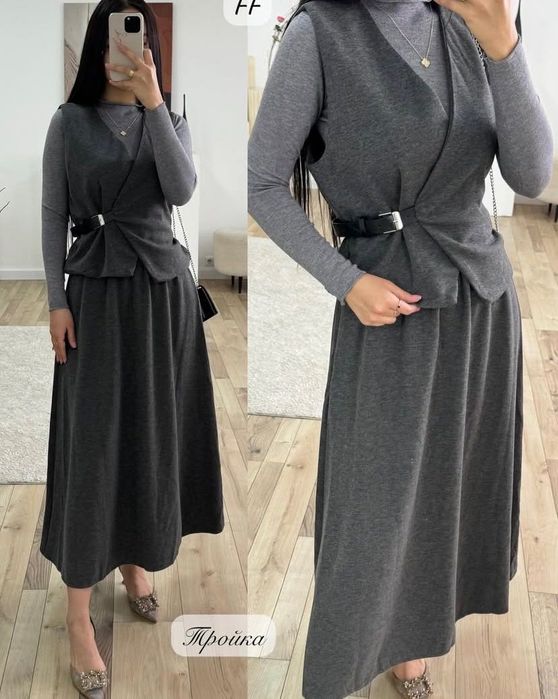 платья новый тройка 46 рр