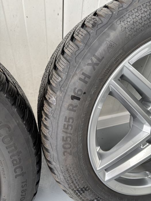 Лети Джанти Mercedes 16* 5х112*66.6 *7J*ET38*+Зимни Гуми 205/55/16