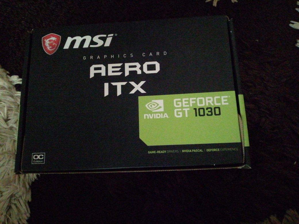 Placa video gt 1030 msi aero itx