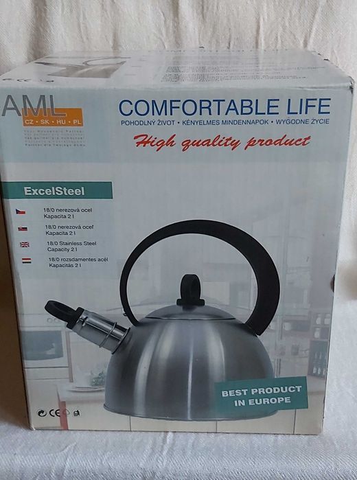 Ceainic din oțel inoxidabil - 2 l