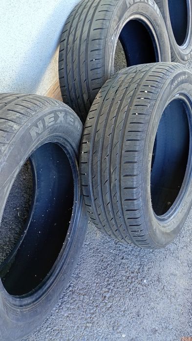 Vând un set de 4 cauciucuri cu prof de 3-5mm