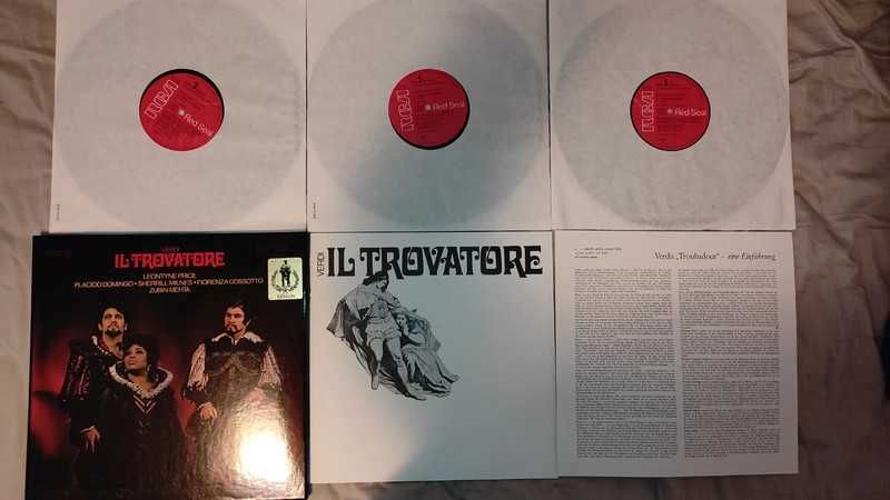 Vinil LP Giuseppe Verdi - Trubadurul -operă