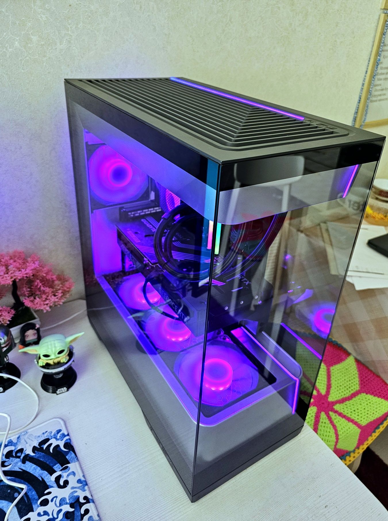 Ryzen 7 9800x3d, X870e, 5070ti, 32gb DDR5, 1TB SSD, игровой компьютер
