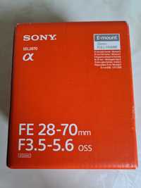 Obiectiv Sony SEL2870,nou