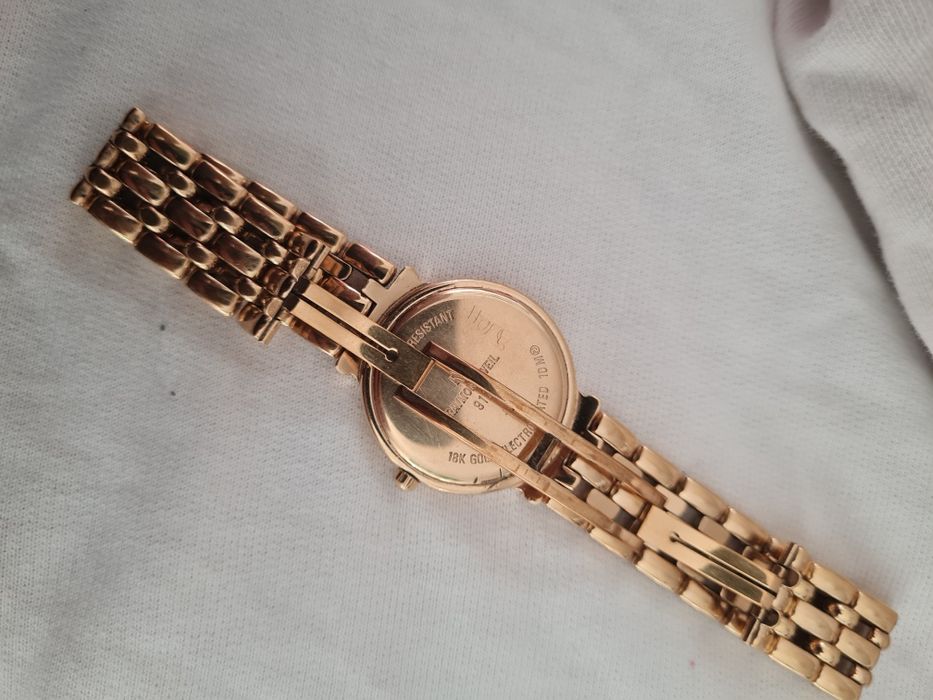 Ceas damă Raymond weil placat cu aur de 18 karate