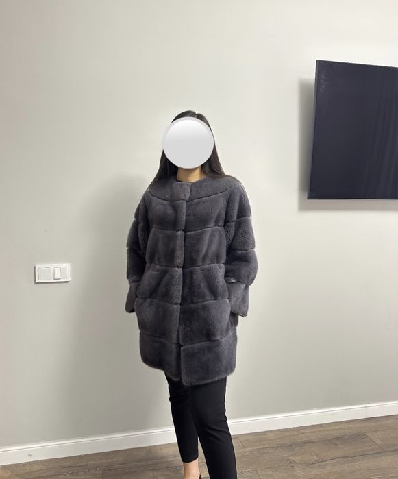 Норковая шуба б/у