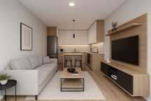 Apartament 2 camere, finisat, in ansamblul West Peak, langa Bmw