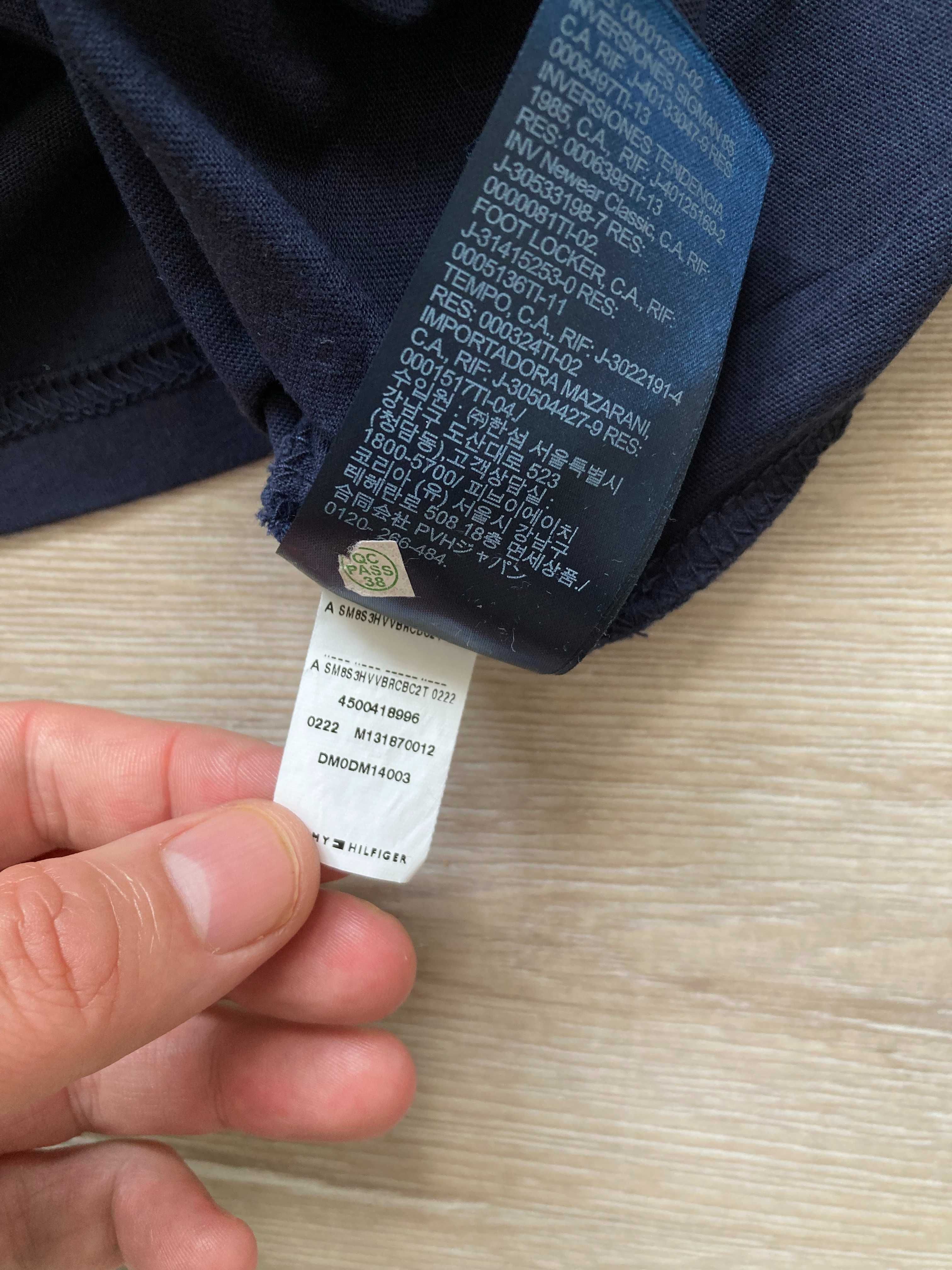 Tommy Hilfiger мъжка синя тениска размер М