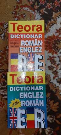 Teora Dictionar Englez-Roman, Roman-Englez