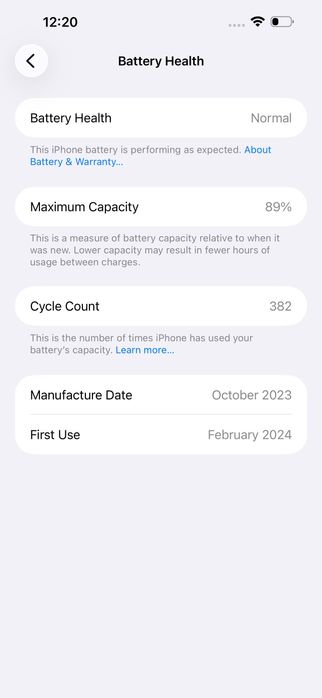 Iphone 15 Pro Max 1TB перфектен - 89%