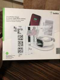 Incarcator Belkin pt Apple 3-in-1 iphone,apple watch,airpods..