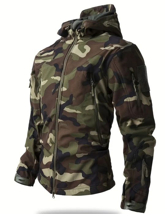 Jacheta army impermeabila, căptușită toamna/primăvară