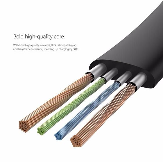 Type-C oригинален лентов кабел Baseus за Samsung, Huawei, LG и други
