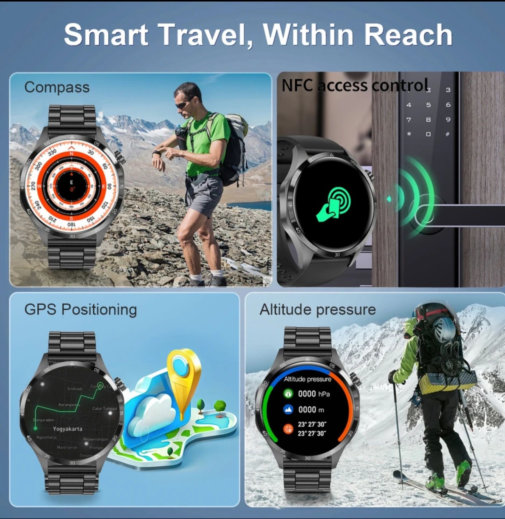 Smartwatch gt4 pro+