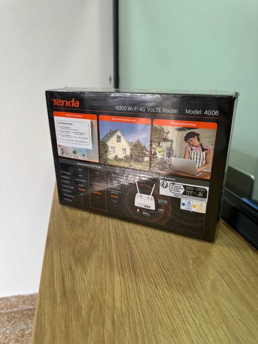ZAP AMANET MARGEANULUI - Router Wi-Fi Tenda 4G - Sigilat #5427