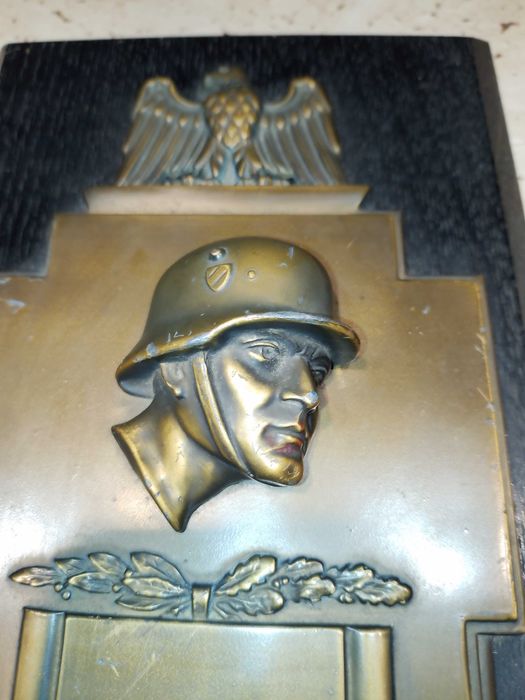 Placheta militara Wehrmacht WW2 - ideal COLECTIONARI, PASIONATI WW2