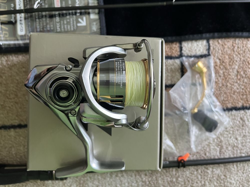Tailwalk Fullrange S71 ML и макара Daiwa Freams LT D 2500