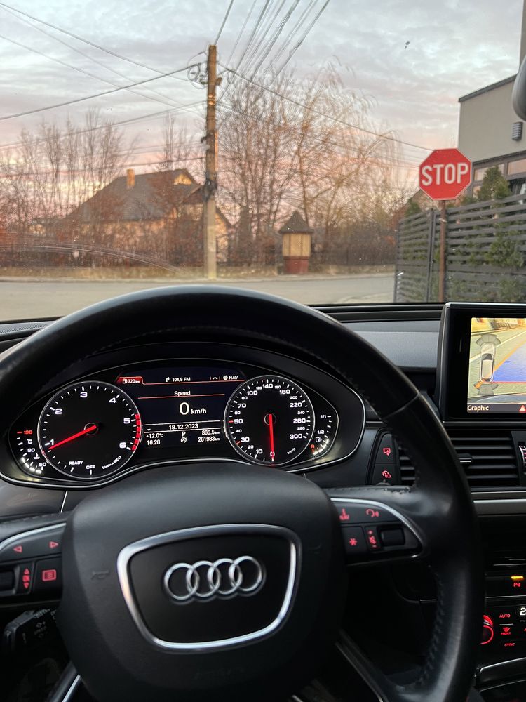 Audi a6 3.0quatrro,2016, matrix,distronic,lane assist, impecabil