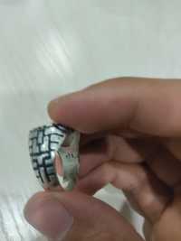 Кольцо чукур турецкий серебро 925