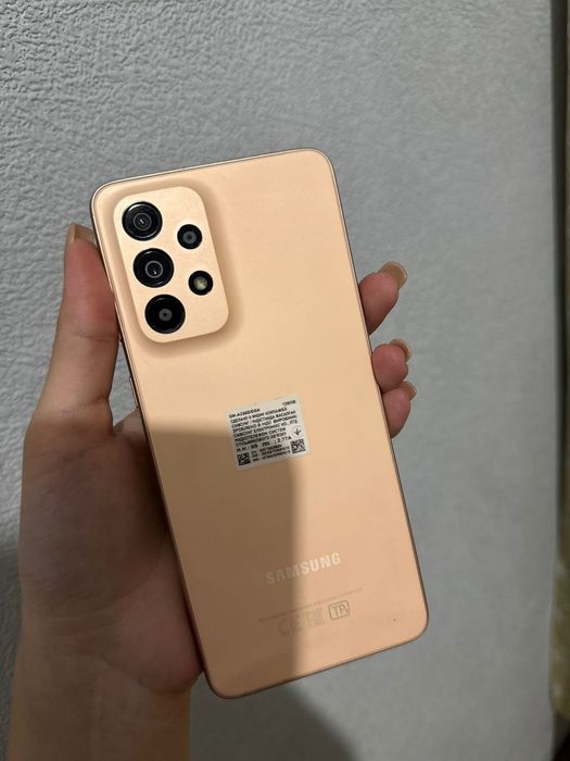 Samsung A33 128ГБ, персиковый