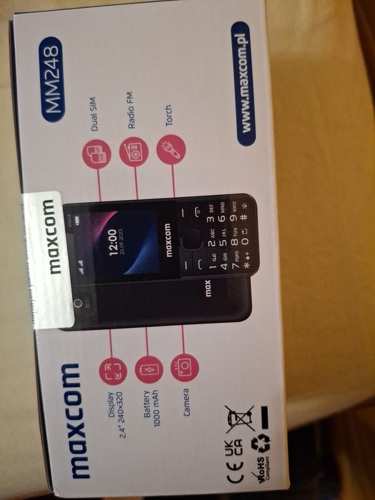 Telefon mobil Maxcom MM248 – Nou, Sigilat