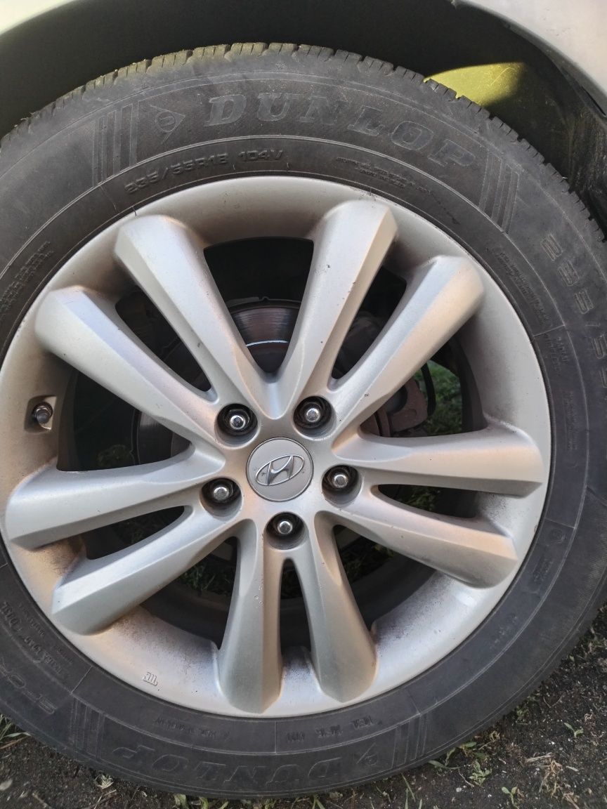 Vand Jante 5×114.3. Originale Hyundai Ix 35, R 18. Merg pe orice 114,3