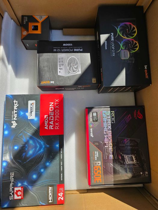PC Gaming High-End – Ryzen 9 7950X3D + RX 7900 XTX + 48GB DDR5 + 4TB