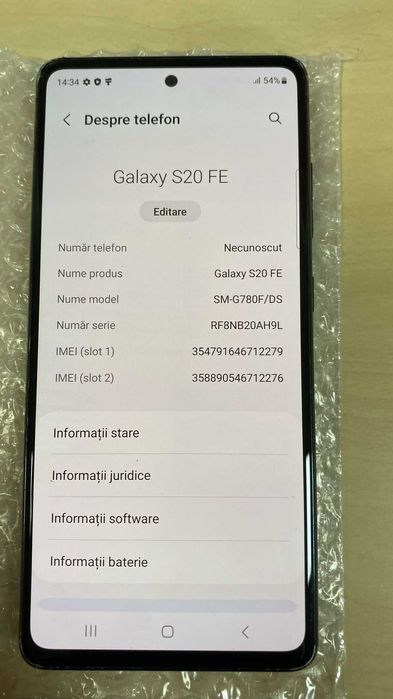 Samsung Galaxy S20 FE Dual Sim 128GB Cloud Navy ID-fbq293
