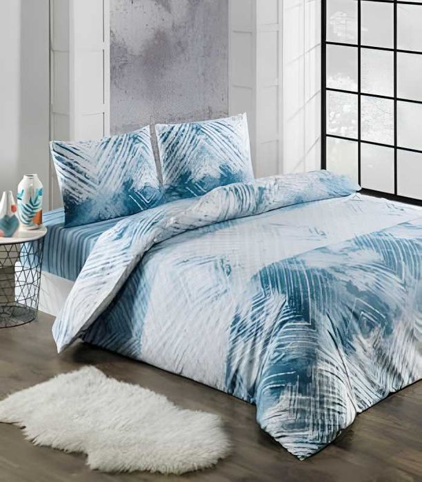 Спално бельо Lina Linens Ranforce Premium – Сив комплект 200×220