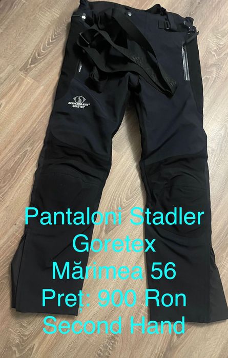Pantaloni Moto marca Stadler pentru bărbați. Laminat Goretex