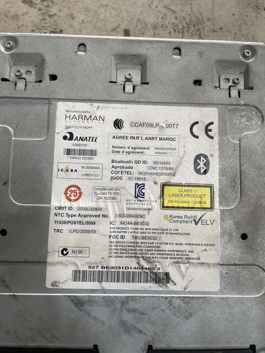 Unitate media multimedia Harman Mercedes w221 euro 6 Facelift