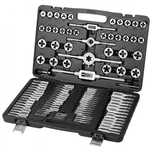 Set Filetare 110 Piese M2-M18 Oțel Rulment cu Accesorii