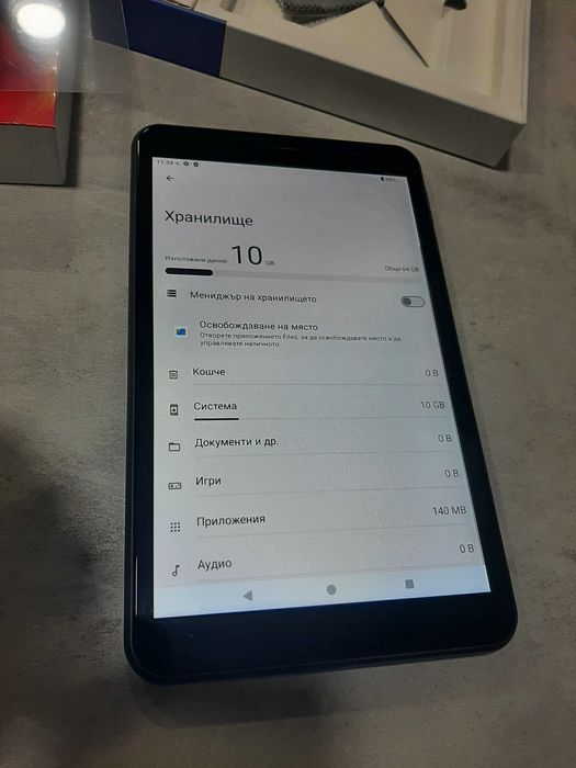 Нов Таблет Prestigio Light PSTA111 64/4 .Android 14. 8 inch