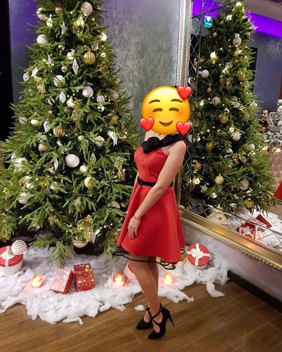 Продам красное платье