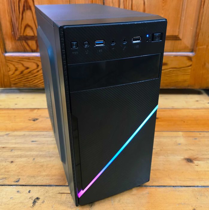 Шустрый компьютер системный блок Core i3-9100/DDR4 8GB/SSD 250GB/WiFi