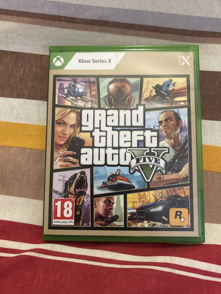 GTA 5 за xbox Series X не е ползвано