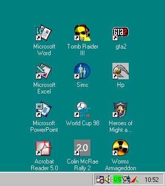 Ретро настолен компютър с Windows 98 SE socket 478