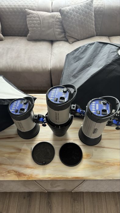 Set blitz HENSEL Studio Technik 2x500w 1x1000w