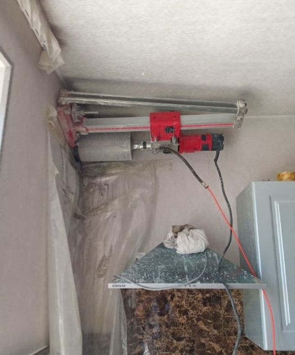 Бетон тешамиз бузамиз Алмазное бурение сверление бетон
,